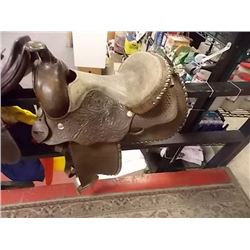 TAKE A LQQK INSIDE -images of some of the tack and saddle items that will be in this Sundays auction