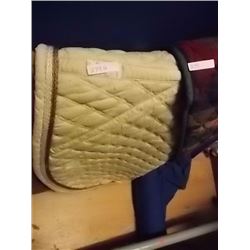 SADDLE PAD - CREAM COLOR