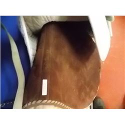 SADDLE PAD - BROWN