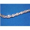 Image 3 : BRACELET - 50 CTW BRILLIANT CUT CZ IN STERLING SILVER SETTING - RETAIL ESTIMATE $250