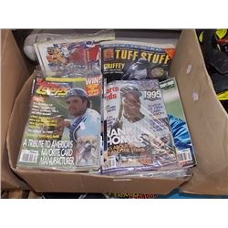 BOX OF COLLECTABLESPORTS MAGAZINES