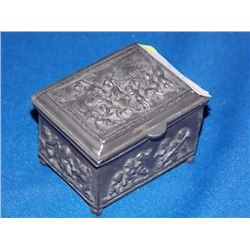 ANTIQUE JEWELRY BOX - JENNINGS BROTHERS - MARKED JB 1286