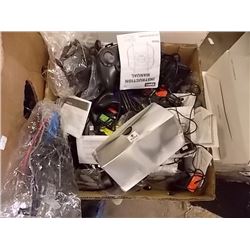 BOX OF ASSORTED FROME PARTS & CONTROLS