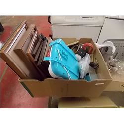 BOXES OF PICTURE FRAMES & MORE