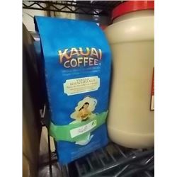 KAUAI VANILLA MACADAMIA NUT GROUND COFFEE - 2 X 284 GRAMS PER LOT