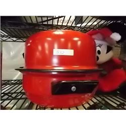 ENAMEL COOK POT - RED