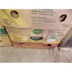 LARGE BANANA BOX OF ASSORTED FOOD ITEMS