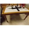 Image 1 : TILE TOP DINING TABLE