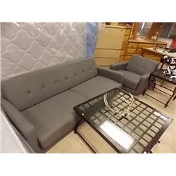 NEW SOFA SET - 2 PC - NEEDS FEET