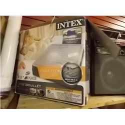 INFLATABLE DOUBLE BED - ELECTRIC - IN OPEN BOX - STR