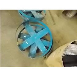 METAL 4 WHEEL BARREL / PLANT POT DOLLY