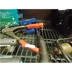 BOX ASSORTED STAPLERS / HATCHET & RIVITOR