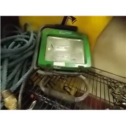 HALOGEN WORK LIGHT - GREEN (HAUSSMAN)