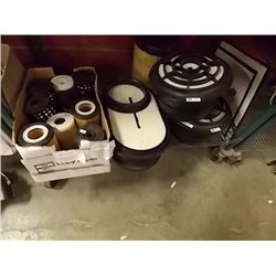 LOT OF ASSORTED FILTERS - 2 SHELFS FULL
