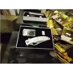 NEW FOLDING KNIFE WITH LIGHTER