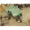 Image 1 : UNIQUE TRACTOR SEAT GARDEN CART