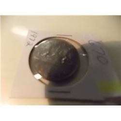 CANADIAN DOLLAR COIN - 1972