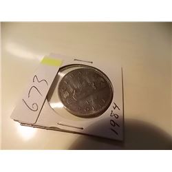 CANADIAN DOLLAR COIN - 1984