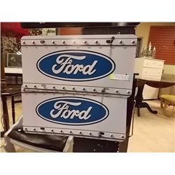 PACKAGE OF NOVELTY LICENSE PLATES -2 PER LOT- FORD