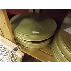 LOT OF FILM REELS IN CANS
