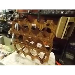 WOOD WINE RACK