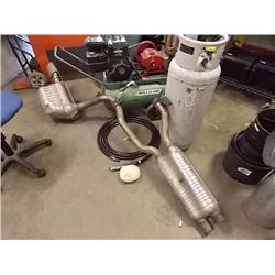 MERCEDES C350 AND C300 2008-2013 EXHAUST SYSTEM