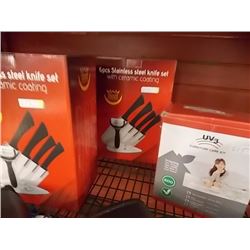 NEW STAINLESS STEEL KNIFE SET - 6 PC - GERMANY