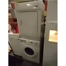 WASHER & DRYER - STACKING -SAMSUNG MAYTAG -WORKING