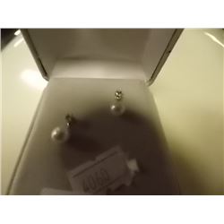 EARRINGS - PEARL STUDDED