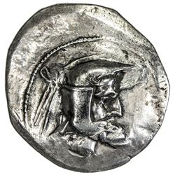 PERSIS KINGDOM: Vadfradad I (Autophradates), 3rd century BC, AR tetradrachm (16.73g). VF
