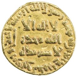 ABBASID: al-Mansur, 754-775, AV dinar (4.15g), NM, AH138. F-VF