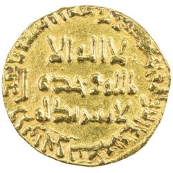 ABBASID: al-Mansur, 754-775, AV dinar (4.03g), NM, AH140. VF-EF