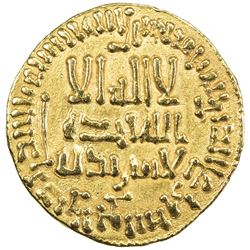 ABBASID: al-Mansur, 754-775, AV dinar (4.21g), NM, AH158. VF-EF