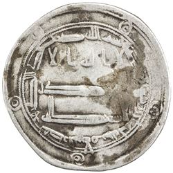 ABBASID: al-Mahdi, 775-785, AR dirham (2.81g), Qasr al-Salam, AH168. F