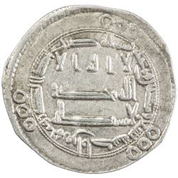 ABBASID: al-Mahdi, 775-785, AR dirham (2.62g), Harunabad, AH169. VF-EF