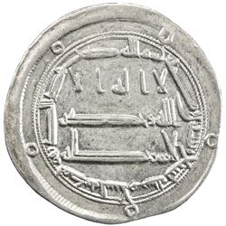 ABBASID: al-Hadi, 785-786, AR dirham (2.95g), Madinat al-Salam, AH169. AU