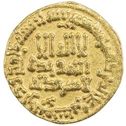 ABBASID: al-Rashid, 786-809, AV dinar (4.15g), NM (Madinat al-Salam), AH190. VF-EF