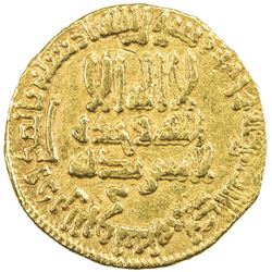 ABBASID: al-Rashid, 786-809, AV dinar (4.15g), NM (Egypt), AH171. VF