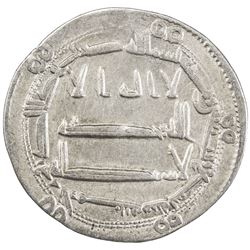 ABBASID: al-Rashid, 786-809, AR dirham (2.84g), Arminiya, AH179. VF
