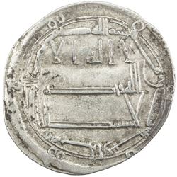 ABBASID: al-Rashid, 786-809, AR dirham (2.85g), Arran, AH190. VF