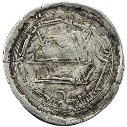 ABBASID: al-Rashid, 786-809, AR dirham (2.77g), Zaranj, AH192. VF