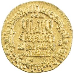 ABBASID: al-Ma'mun, 810-833, AV dinar (4.24g), NM (Misr), AH198, EF-AU