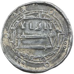ABBASID: al-Ma'mun, 810-833, AR dirham (2.84g), al-Kufa, AH201. VF