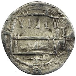 ABBASID: al-Ma'mun, 810-833, AR dirham (2.89g), Misr, AH210. F-VF