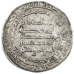 ABBASID: al-Muqtadir, 908-932, AR dirham (2.91g), Misr, AH307. VF