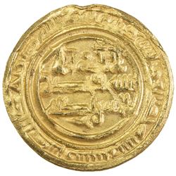 ABBASID OF YEMEN: al-Muti', 946-974, AV dinar (2.77g), Baysh, AH335. AU