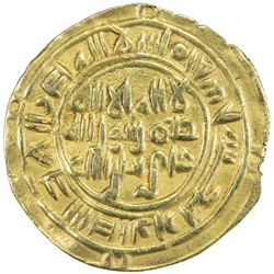 SULAYHID: 'Ali b. Muhammad, 1047-1081, AV dinar (2.25g), Zabid, AH451 (frozen). VF