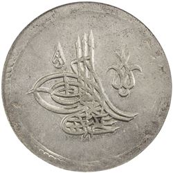 TURKEY: Abdul Hamid I, 1774-1789, AR 2 piastres, AH1187 year 16. NGC AU58