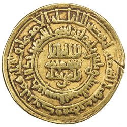 SAMANID: Nuh II, 943-954, AV dinar (4.95g), Nishapur, AH336. VF