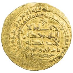 GHAZNAVID: Sebuktekin, 977-997, AV dinar (4.22g), Herat, AH384. VF